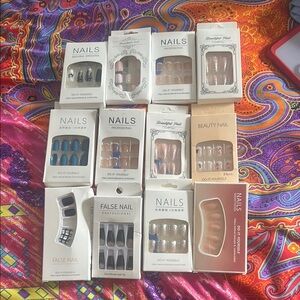 Blue and Pink Charging Cables Set